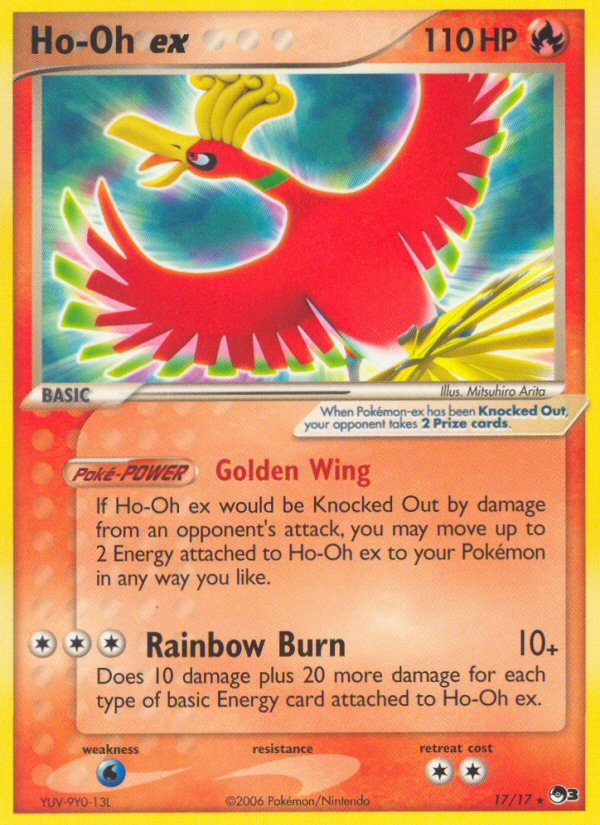 Ho-Oh ex (17/17) (Holo) [POP Series 3] - The Mythic Store | 24h Order Processing
