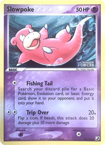 Slowpoke (72/115) (Stamped) [EX: Unseen Forces] - The Mythic Store | 24h Order Processing
