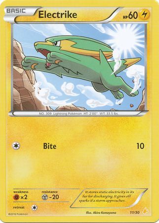 Electrike (11/30) [XY: Trainer Kit 3 - Pikachu Libre] - The Mythic Store | 24h Order Processing