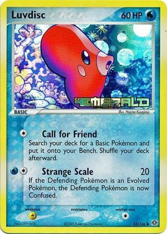 Luvdisc (53/106) (Stamped) [EX: Emerald] - The Mythic Store | 24h Order Processing