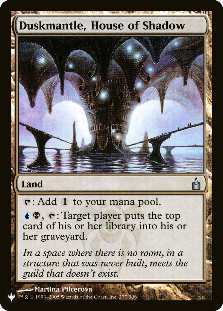 Duskmantle, House of Shadow [The List] - The Mythic Store | 24h Order Processing