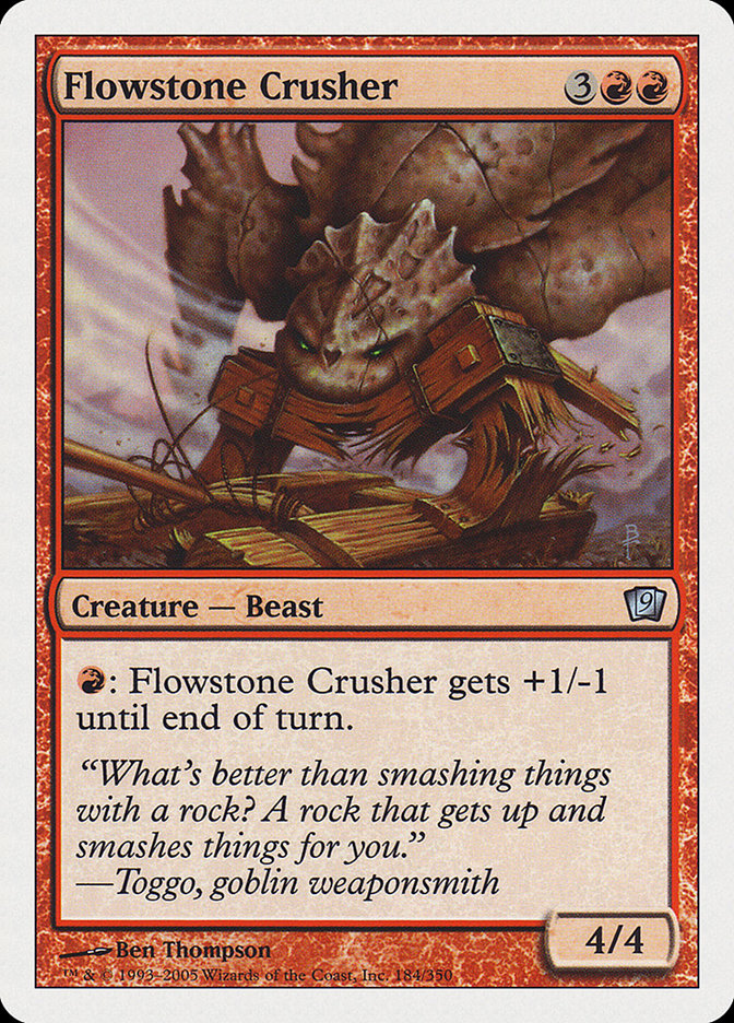 Flowstone Crusher [Ninth Edition] - The Mythic Store | 24h Order Processing
