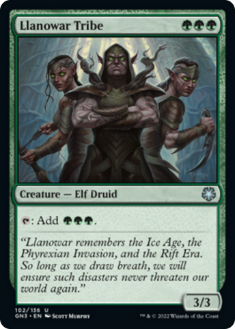 Llanowar Tribe [Game Night: Free-for-All] - The Mythic Store | 24h Order Processing