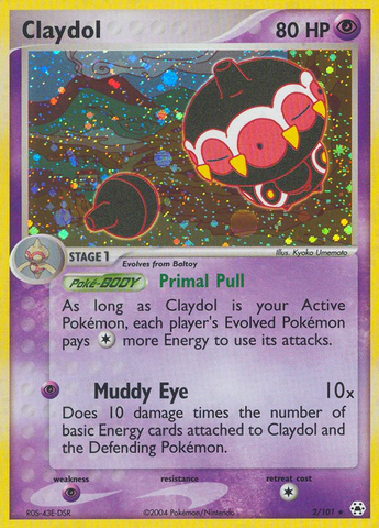 Claydol (2/101) [EX: Hidden Legends] - The Mythic Store | 24h Order Processing
