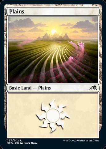 Plains (283) [Kamigawa: Neon Dynasty] - The Mythic Store | 24h Order Processing