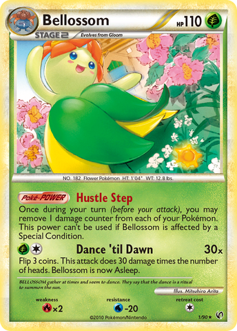 Bellossom (1/90) [HeartGold & SoulSilver: Undaunted] - The Mythic Store | 24h Order Processing