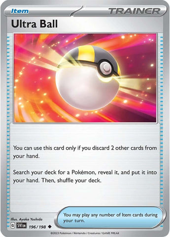 Ultra Ball (196/198) [Scarlet & Violet: Base Set] - The Mythic Store | 24h Order Processing