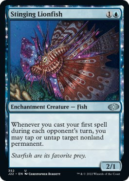 Stinging Lionfish [Jumpstart 2022] - The Mythic Store | 24h Order Processing