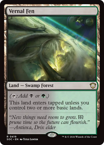 Vernal Fen [Secrets of Strixhaven Commander] - The Mythic Store | 24h Order Processing