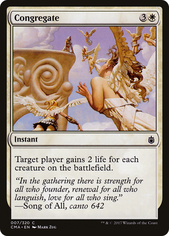 Congregate [Commander Anthology] - The Mythic Store | 24h Order Processing