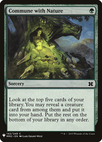 Commune with Nature [Mystery Booster] - The Mythic Store | 24h Order Processing