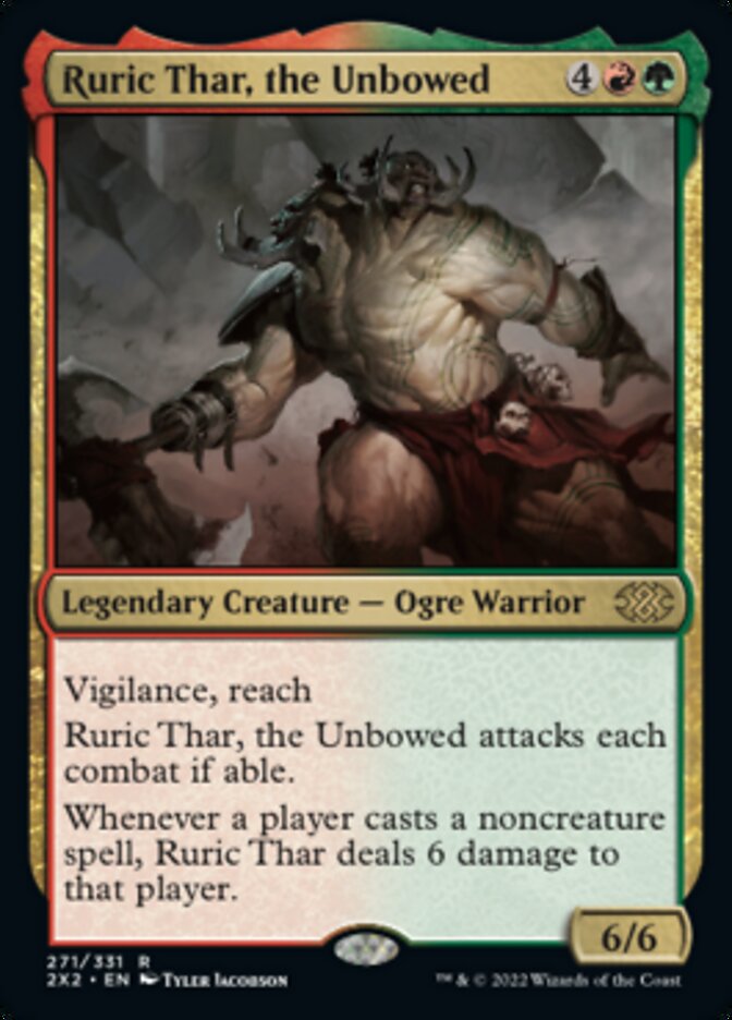 Ruric Thar, the Unbowed [Double Masters 2022] - The Mythic Store | 24h Order Processing