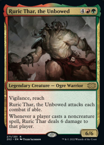 Ruric Thar, the Unbowed [Double Masters 2022] - The Mythic Store | 24h Order Processing
