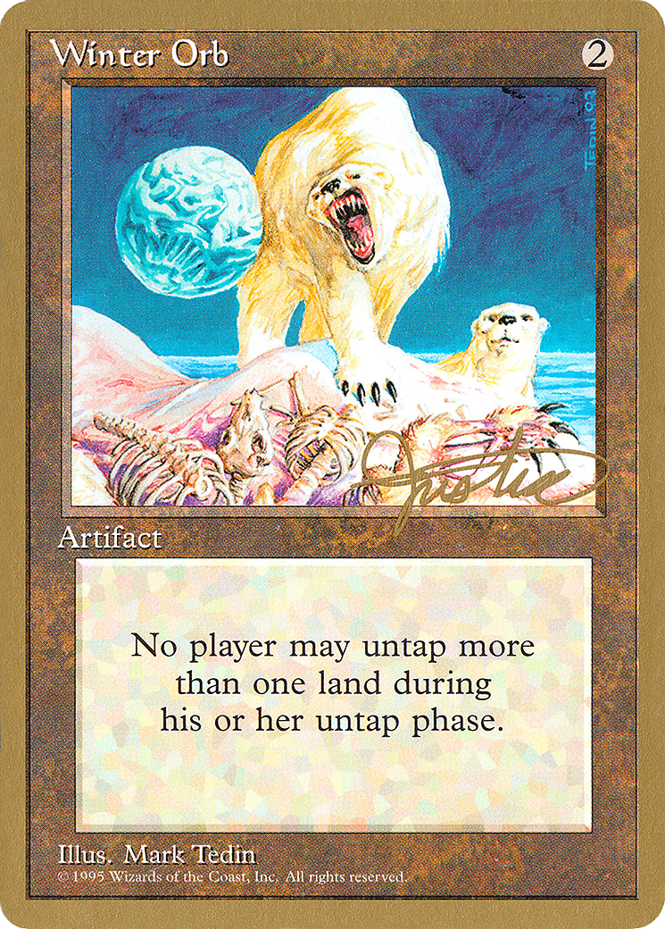 Winter Orb (Mark Justice) [Pro Tour Collector Set] - The Mythic Store | 24h Order Processing