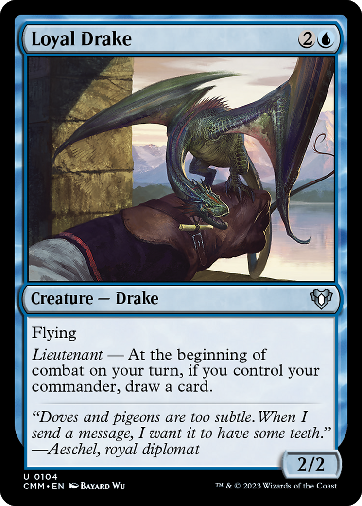 Loyal Drake [Commander Masters] - The Mythic Store | 24h Order Processing
