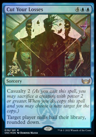 Cut Your Losses [Streets of New Capenna Prerelease Promos] - The Mythic Store | 24h Order Processing