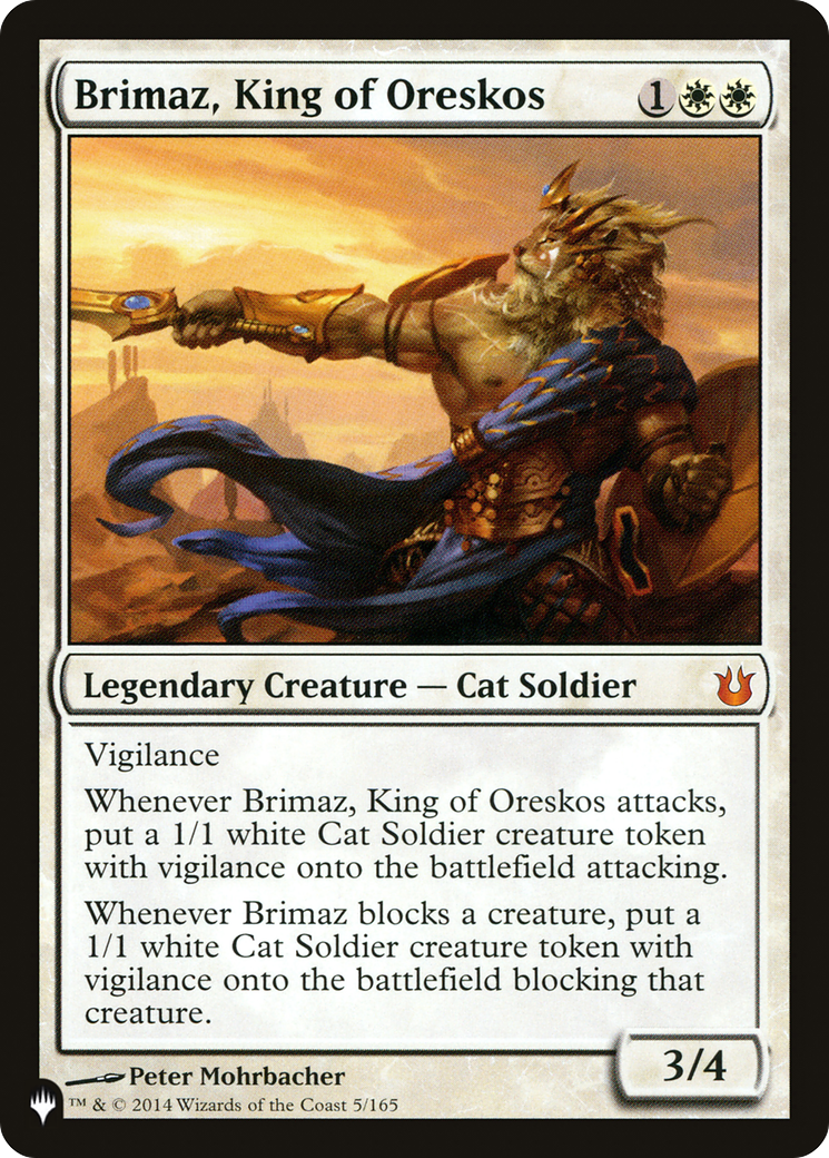 Brimaz, King of Oreskos [The List] - The Mythic Store | 24h Order Processing