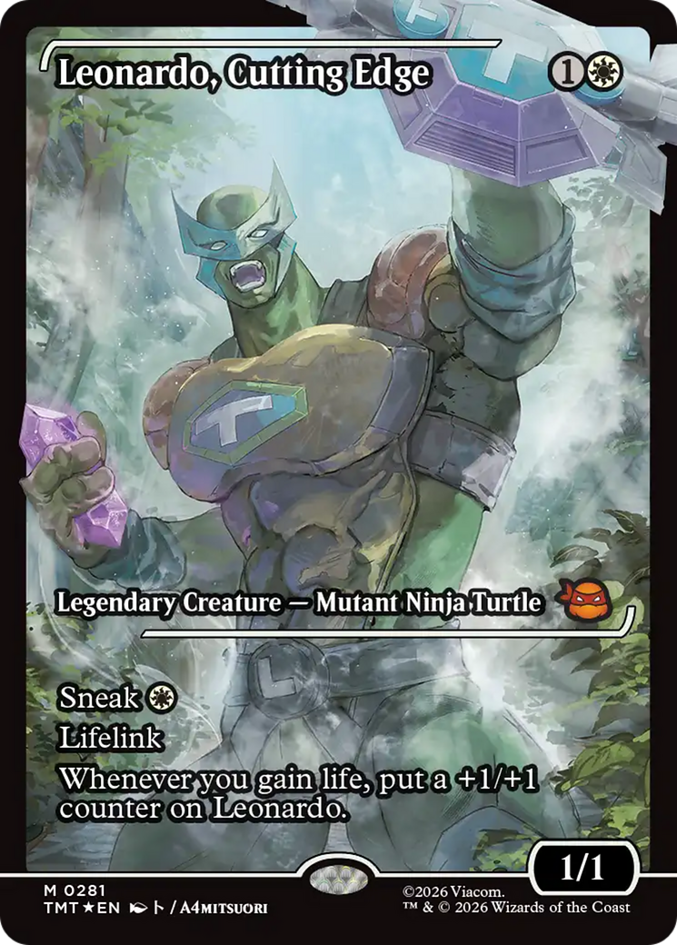 Leonardo, Cutting Edge (Showcase) [Teenage Mutant Ninja Turtles] - The Mythic Store | 24h Order Processing