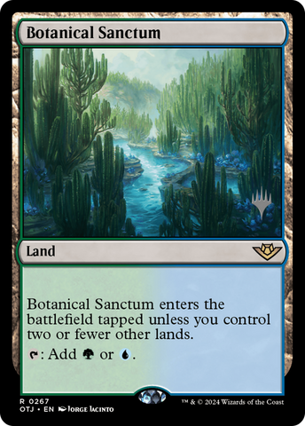 Botanical Sanctum (Promo Pack) [Outlaws of Thunder Junction Promos] - The Mythic Store | 24h Order Processing