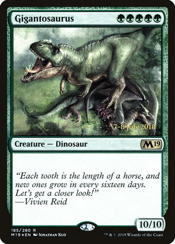 Gigantosaurus [Core Set 2019 Prerelease Promos] - The Mythic Store | 24h Order Processing