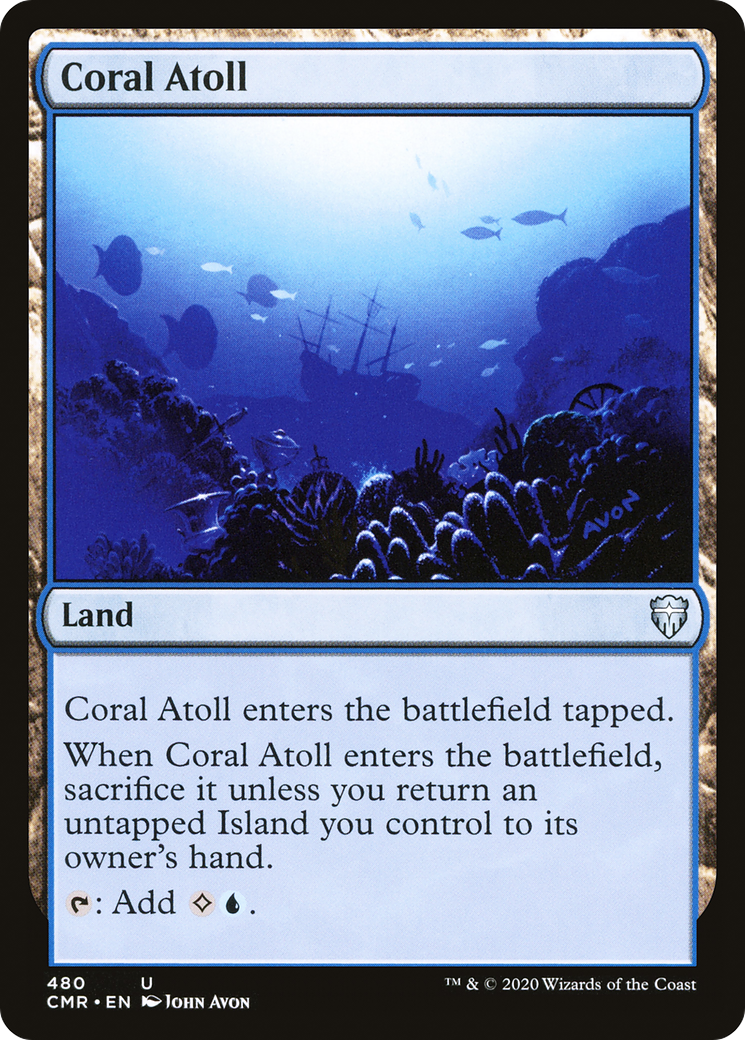 Coral Atoll [Commander Legends] - The Mythic Store | 24h Order Processing