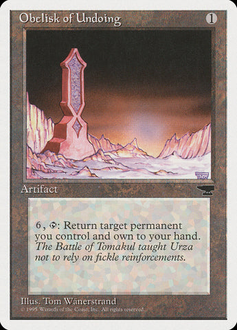 Obelisk of Undoing [Chronicles] - The Mythic Store | 24h Order Processing