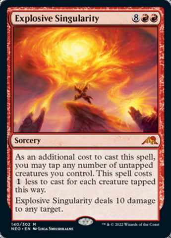 Explosive Singularity [Kamigawa: Neon Dynasty] - The Mythic Store | 24h Order Processing