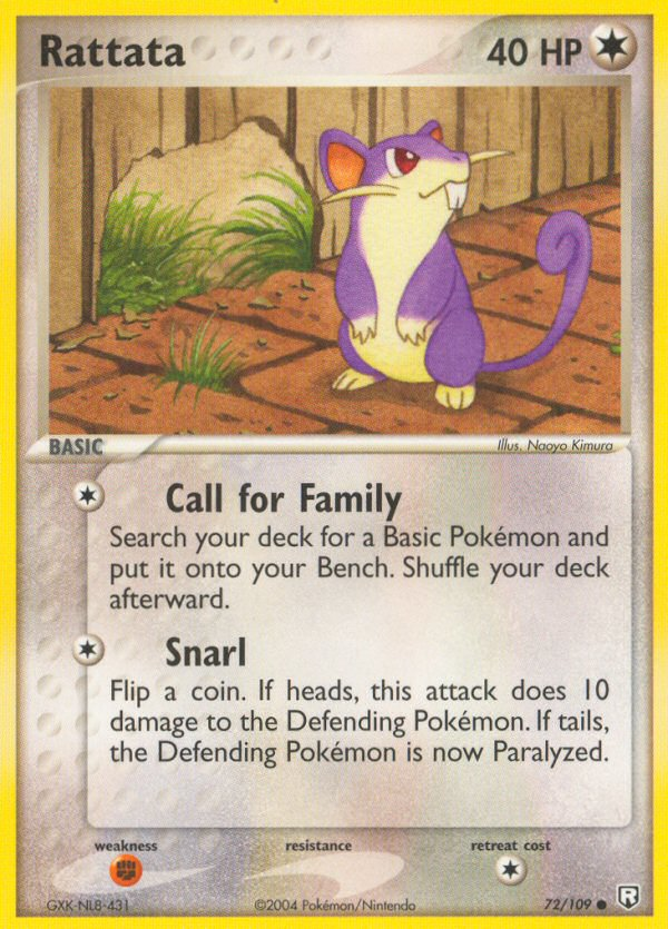 Rattata (72/109) [EX: Team Rocket Returns] - The Mythic Store | 24h Order Processing