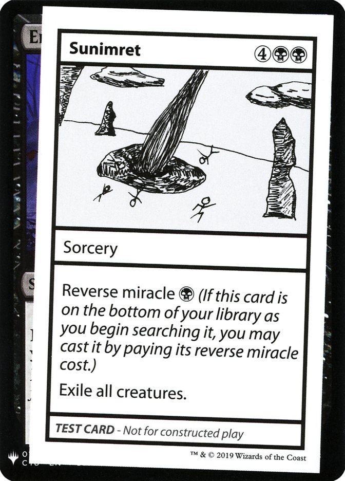 Sunimret [Mystery Booster Playtest Cards] - The Mythic Store | 24h Order Processing