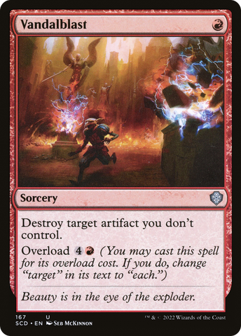 Vandalblast [Starter Commander Decks] - The Mythic Store | 24h Order Processing