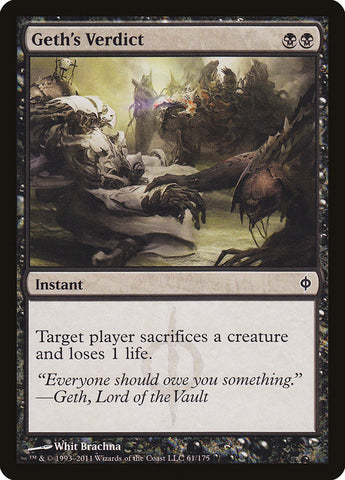 Geth's Verdict [New Phyrexia] - The Mythic Store | 24h Order Processing