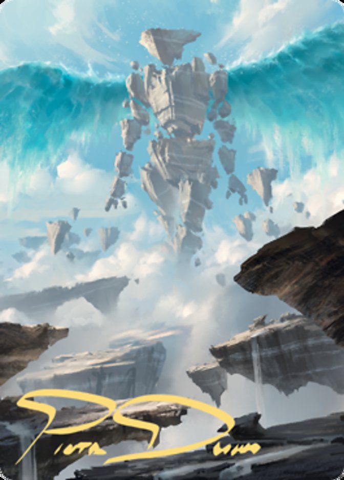 Celestial Colonnade Art Card (Gold-Stamped Signature) [Zendikar Rising Art Series] - The Mythic Store | 24h Order Processing