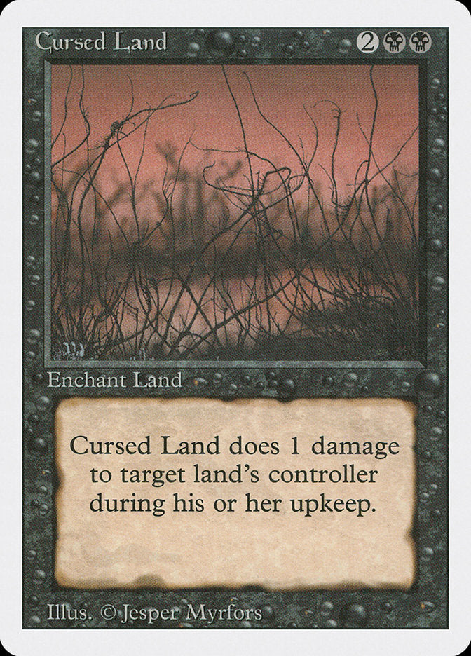 Cursed Land [Revised Edition] - The Mythic Store | 24h Order Processing