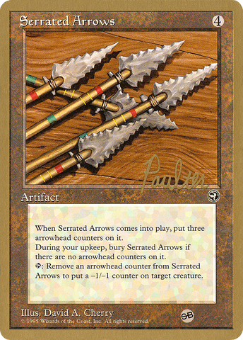 Serrated Arrows (Preston Poulter) (SB) [Pro Tour Collector Set] - The Mythic Store | 24h Order Processing