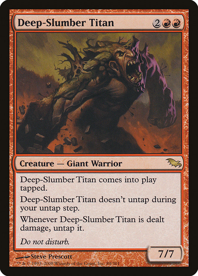 Deep-Slumber Titan [Shadowmoor] - The Mythic Store | 24h Order Processing