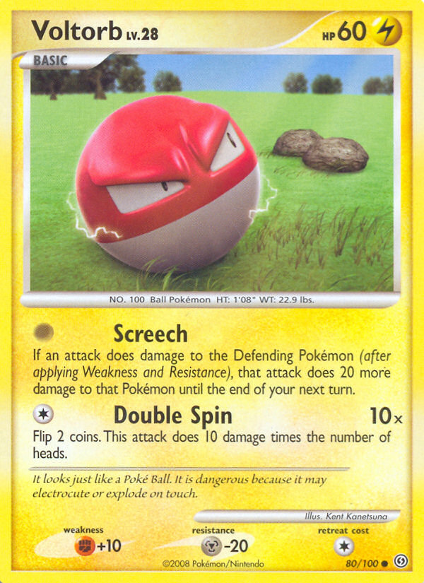 Voltorb (80/100) [Diamond & Pearl: Stormfront] - The Mythic Store | 24h Order Processing