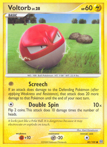 Voltorb (80/100) [Diamond & Pearl: Stormfront] - The Mythic Store | 24h Order Processing