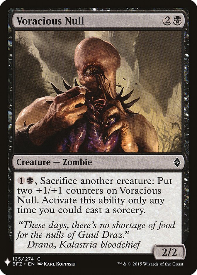 Voracious Null [Mystery Booster] - The Mythic Store | 24h Order Processing