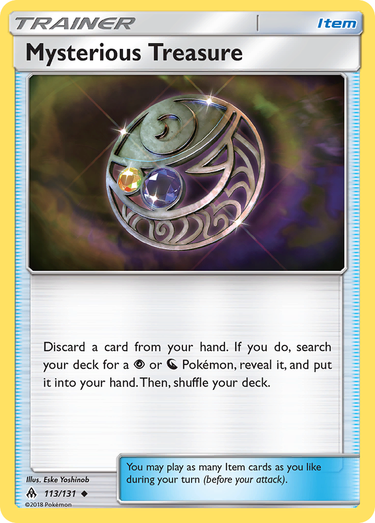 Mysterious Treasure (113/131) [Sun & Moon: Forbidden Light] - The Mythic Store | 24h Order Processing