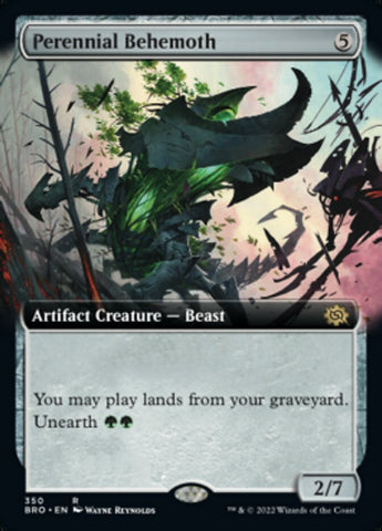 Perennial Behemoth (Extended Art) [The Brothers' War] - The Mythic Store | 24h Order Processing