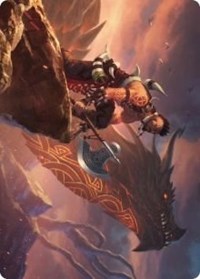 Dragonkin Berserker Art Card [Kaldheim Art Series] - The Mythic Store | 24h Order Processing