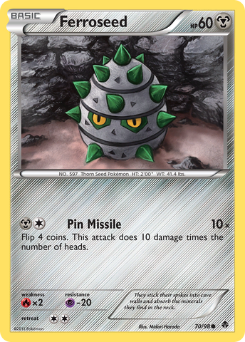Ferroseed (70/98) [Black & White: Emerging Powers] - The Mythic Store | 24h Order Processing