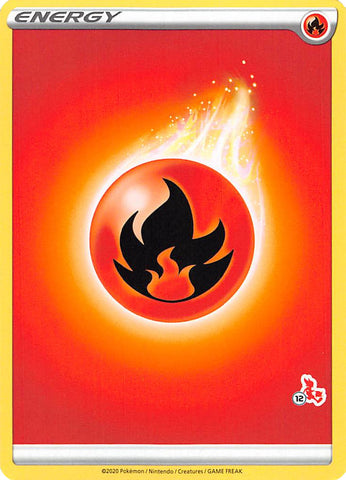 Fire Energy (Cinderace Stamp #12) [Battle Academy 2022] - The Mythic Store | 24h Order Processing