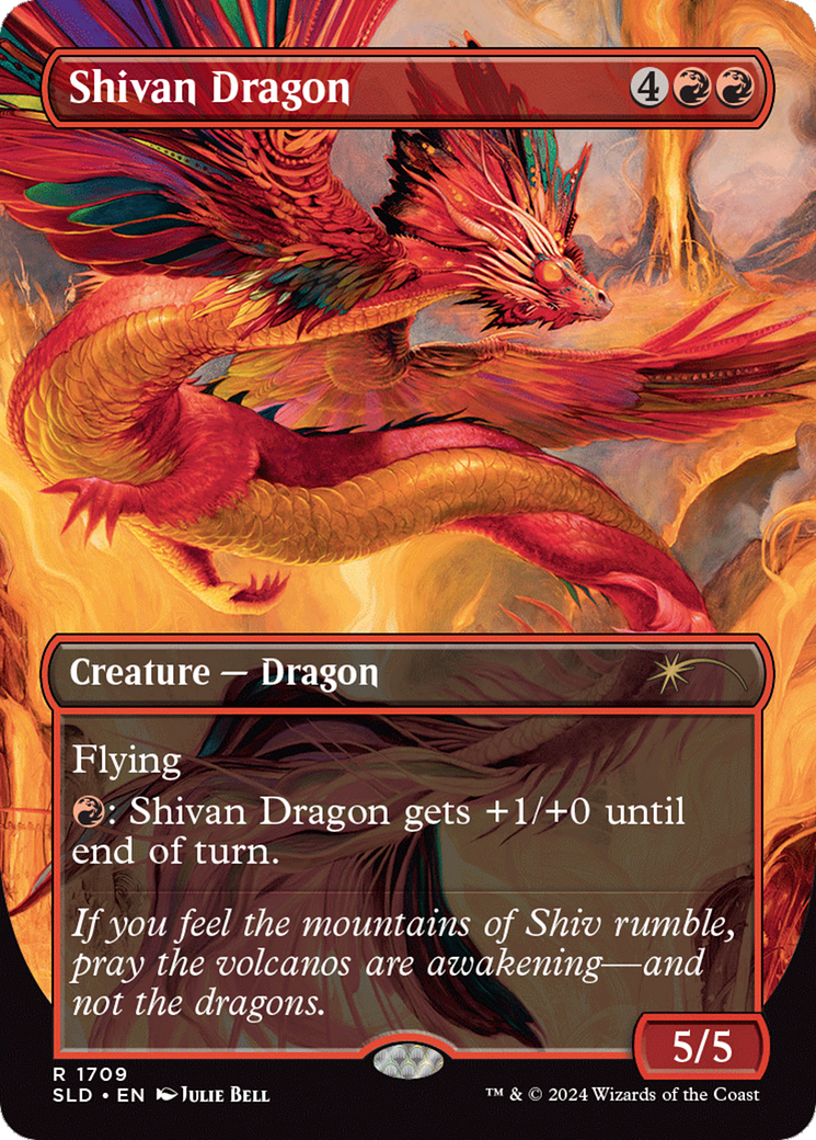 Shivan Dragon (Rainbow Foil) [Secret Lair Drop Series] - The Mythic Store | 24h Order Processing