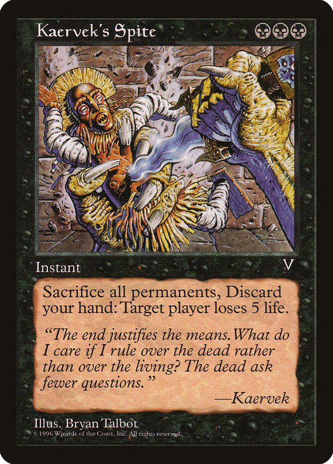 Kaervek's Spite [Visions] - The Mythic Store | 24h Order Processing
