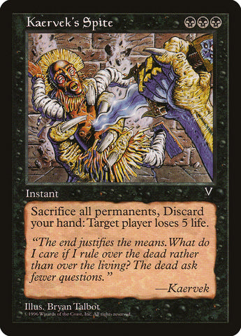Kaervek's Spite [Visions] - The Mythic Store | 24h Order Processing