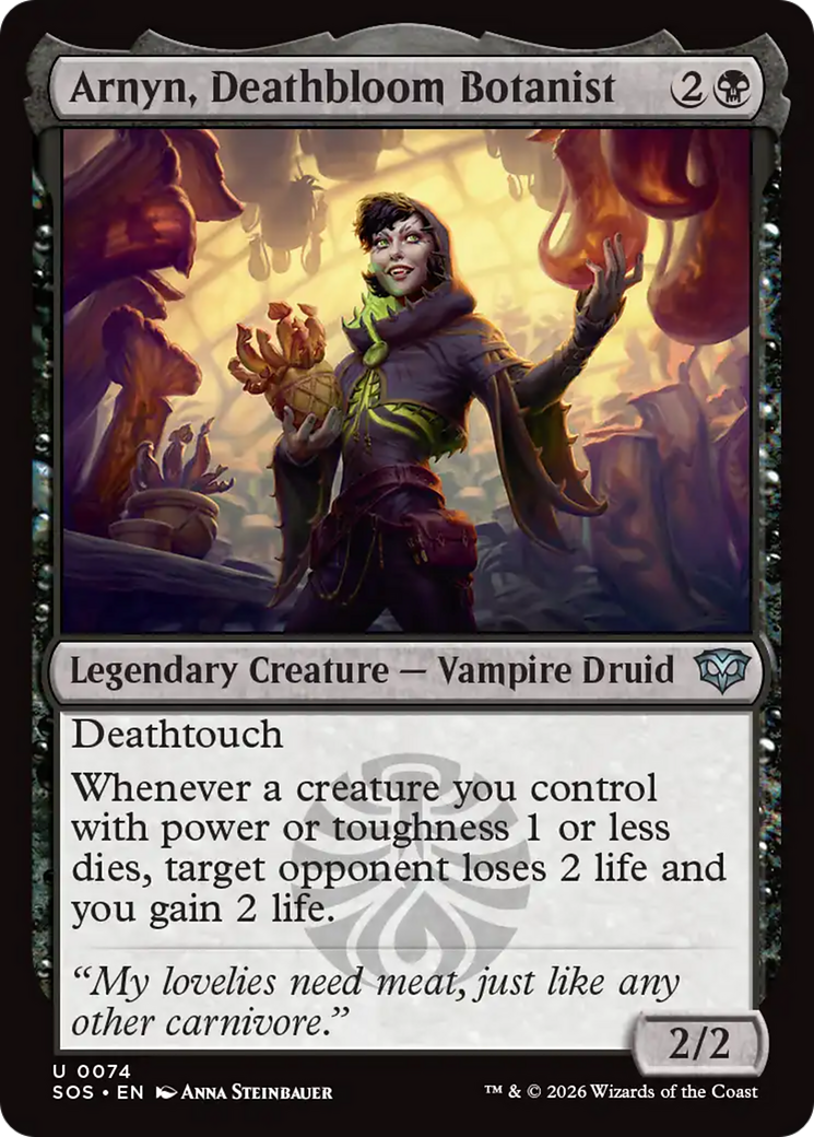 Arnyn, Deathbloom Botanist [Secrets of Strixhaven] - The Mythic Store | 24h Order Processing