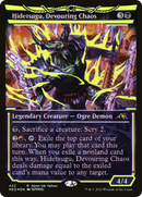Hidetsugu, Devouring Chaos (Neon Ink Yellow) [Kamigawa: Neon Dynasty] - The Mythic Store | 24h Order Processing