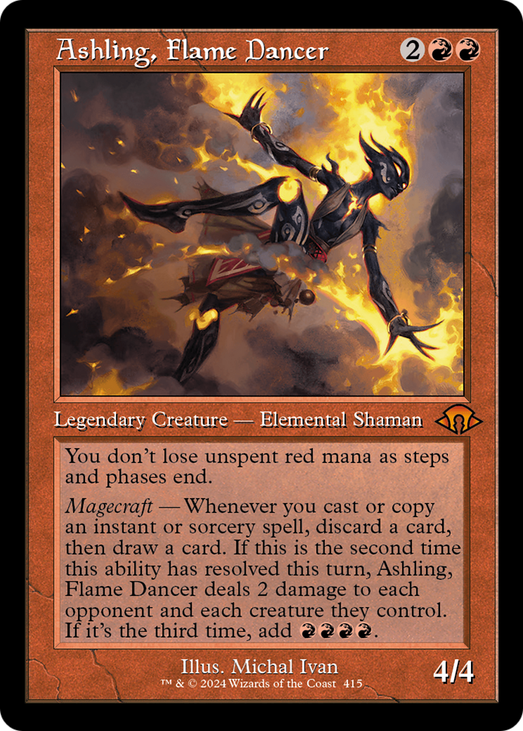 Ashling, Flame Dancer (Retro) [Modern Horizons 3] - The Mythic Store | 24h Order Processing