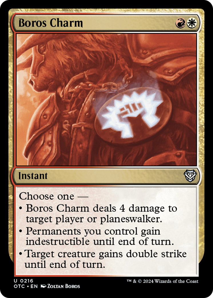 Boros Charm [Outlaws of Thunder Junction Commander] - The Mythic Store | 24h Order Processing